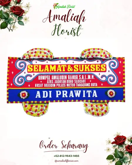 Papan Bunga Ucapan Selamat Semedusari